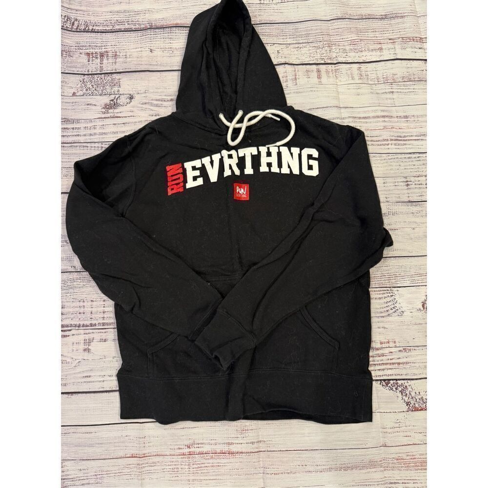 Run Everything Flag nor Fail hoodie pre loved unisex size small